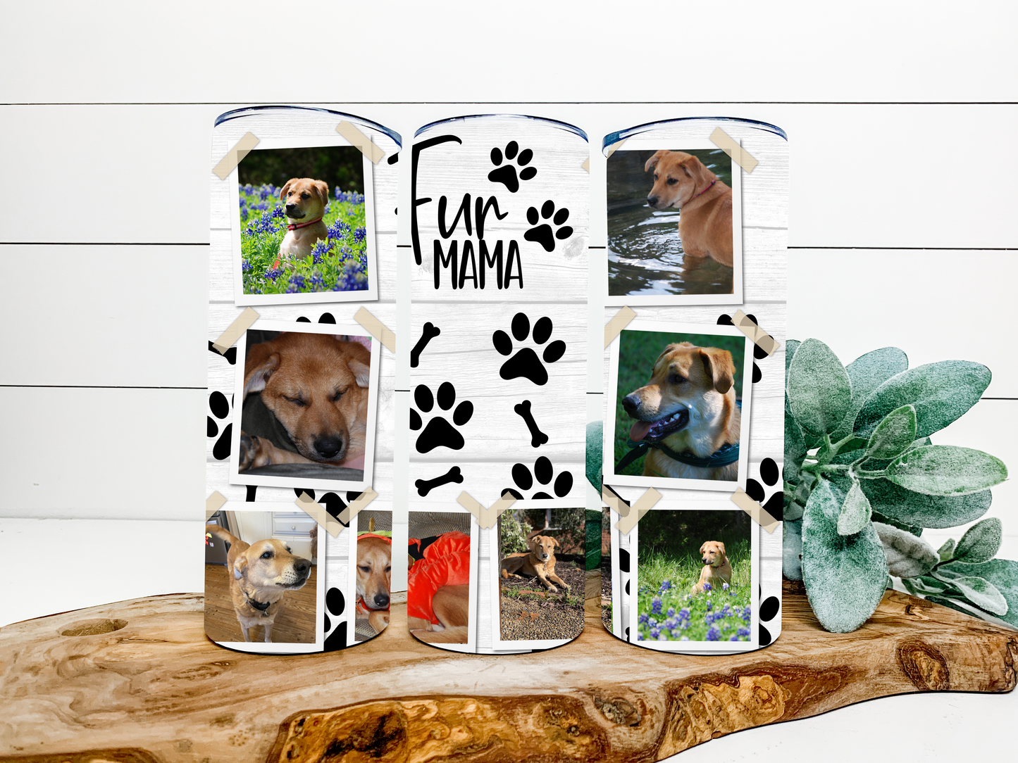 Fur Mama Photo Tumbler