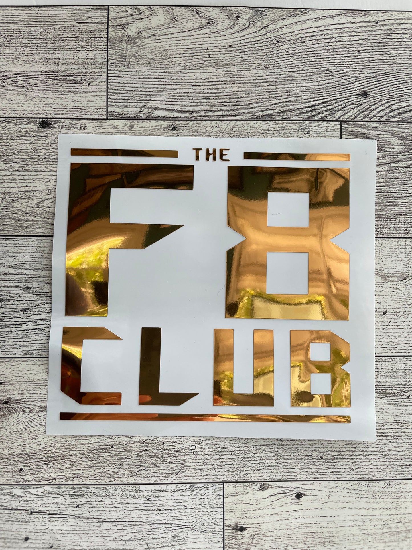 The F8 Club Decal