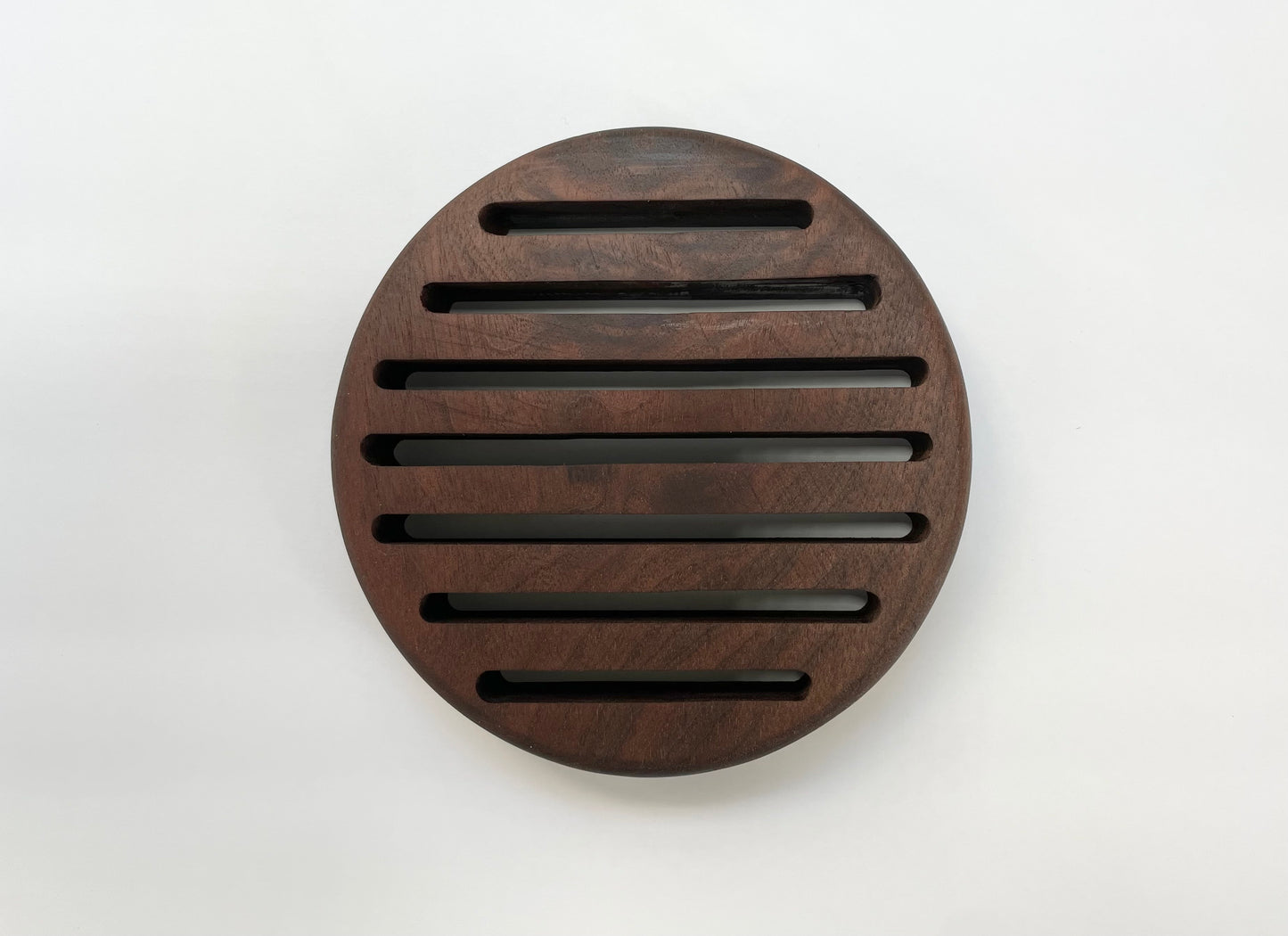 Round Wooden Trivet