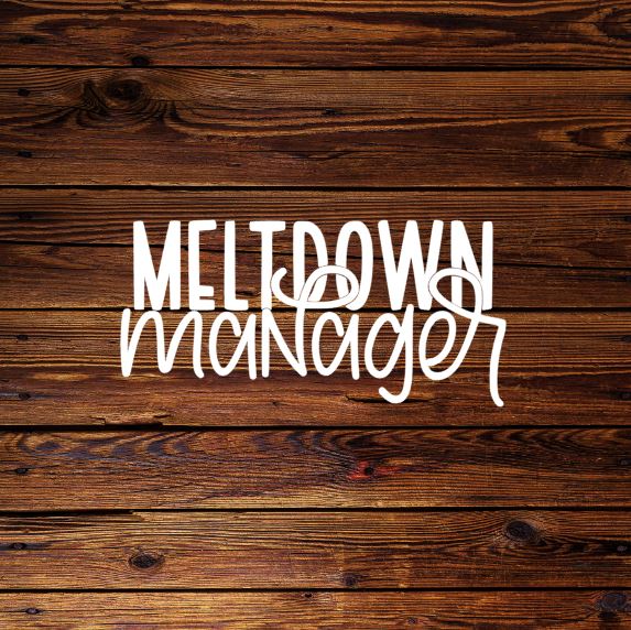 Meltdown Manager Decal