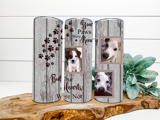 Memorial Pet Photo Tumbler