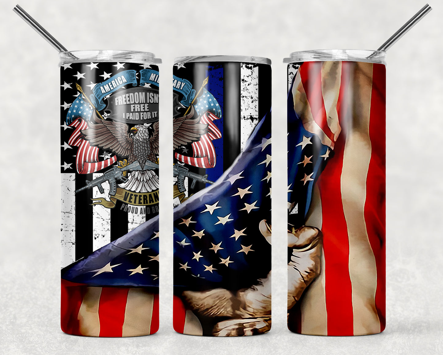 First Responder American Flag - Veteran