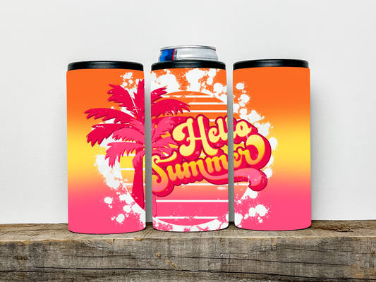 Hello Summer 4 in 1 Can Cooler