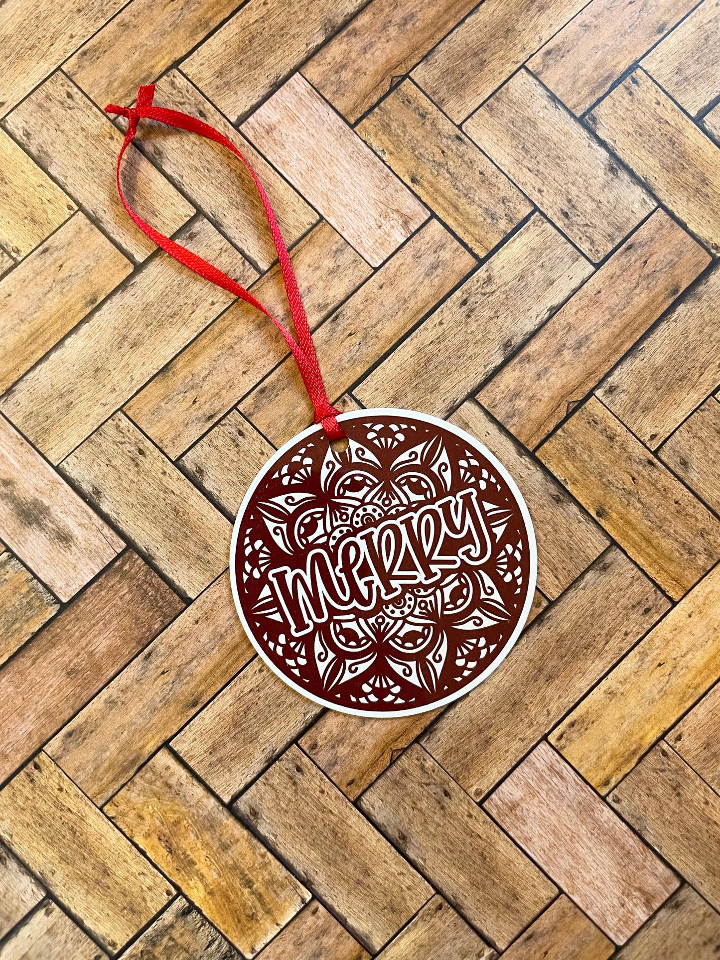 Merry Christmas Ornament