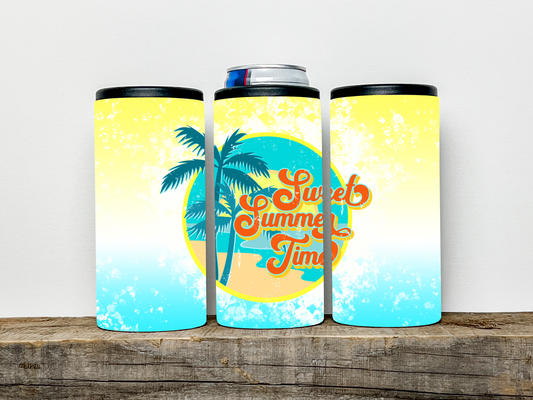 Sweet Summer Time 4 in 1 Can Cooler