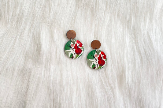 Christmas Berries Earrings
